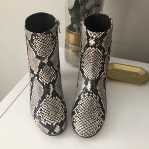 J Crew | Snakeskin Booties